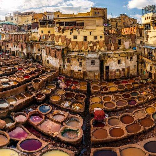 Chouarra Tannery in Fes, Morocco