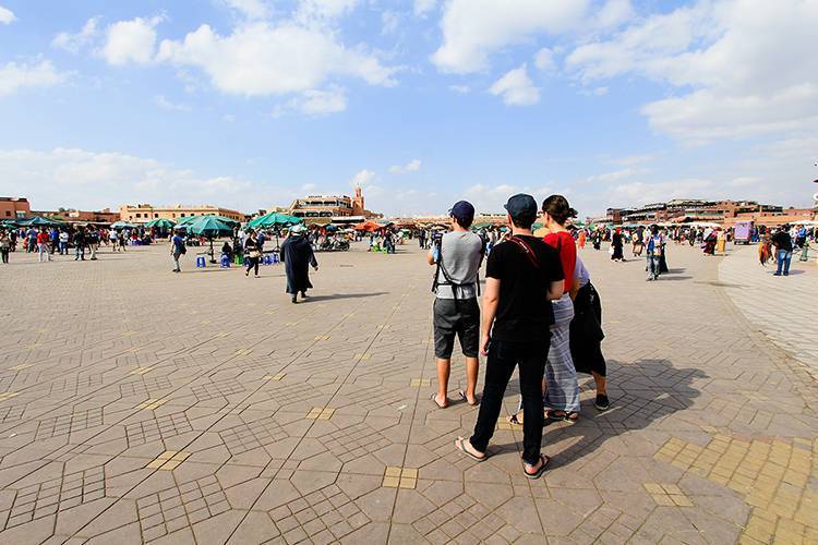 Jemaa El Fnaa square, Morocco