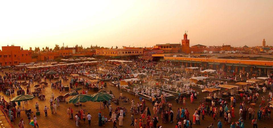 Jemaa El Fnaa square in Morocco