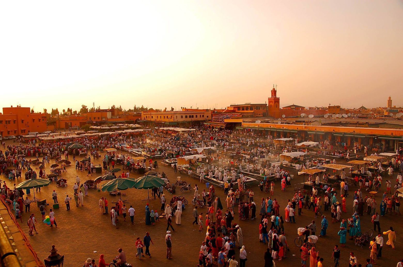 Jemaa El Fnaa square in Morocco