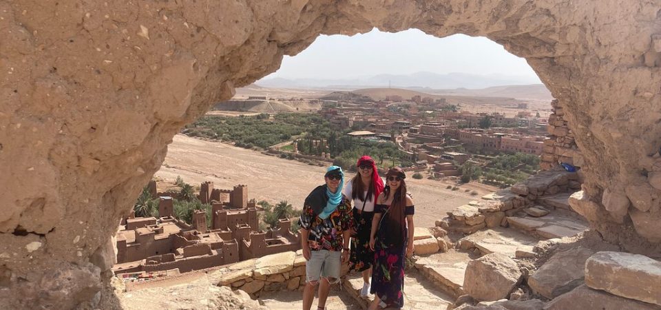 Ait Ben Haddou during our 3 days tour from Fes to Marrakech