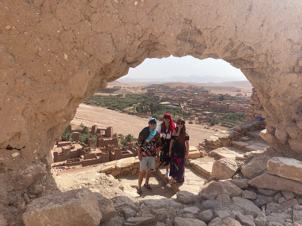 Ait Ben Haddou during our 3 days tour from Fes to Marrakech