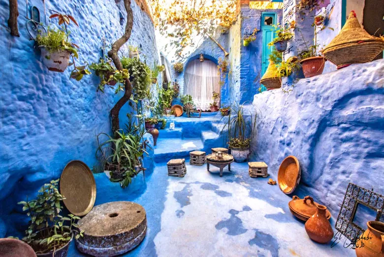 Morocco Private tours to the blue city