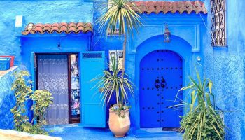 blue city morocco