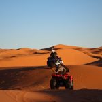 Quads in Moroccan Sahara Desert