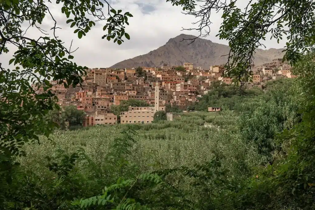 Berber Villages in Atlas Mountains
