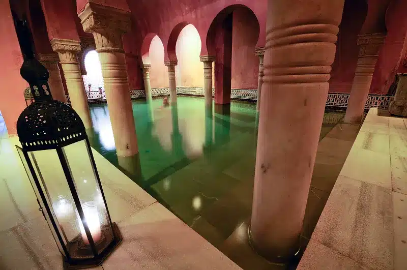 A Pool in one of the Riads