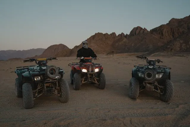 Quad Biking and Dune Exploration