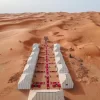 Group of Camps in the Sahara Desert of Merzouga